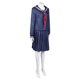 Silent Hill F(2025) Chiko Fukuwaka Uniforme Scolaire Bleu Cosplay Costume