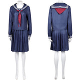 Silent Hill F(2025) Chiko Fukuwaka Uniforme Scolaire Bleu Cosplay Costume