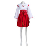 Silent Hill F(2025) Shimizu Hinako Robe Blanche et Rouge Cosplay Costume