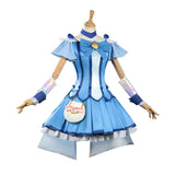 Smile Precure! Pretty Cure Aoki Reika Robe Bleue Cosplay Costume