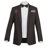 Squid Game 3(2025) Seong Gi-hun Veste Noire+Chemise Blanche Cosplay Costume