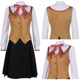 Fate/Stay Night Tohsaka Rin Uniforme Scolaire Cosplay Costume