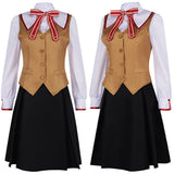 Fate/Stay Night Tohsaka Rin Uniforme Scolaire Cosplay Costume