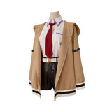 Steins Gate Re: Boot(2026) Kurisu Makise Tenue Brune Cosplay Costume