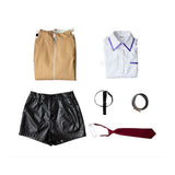 Steins Gate Re: Boot(2026) Kurisu Makise Tenue Brune Cosplay Costume