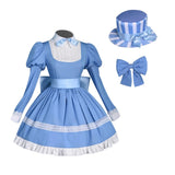 New Panty & Stocking with Garterbelt(2025) Stocking Anarchy Lolita Robe Bleue Cosplay Costume