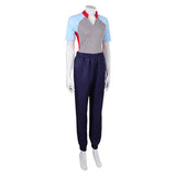 Stranger Things Saison 5 Eleven Tenue Grise et Bleue Cosplay Costume