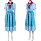 Stranger Things Saison 5 Holly Wheeler Robe Bleue Cosplay Costume