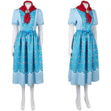 Stranger Things Saison 5 Holly Wheeler Robe Bleue Cosplay Costume