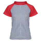 Stranger Things Saison 5 Max Mayfield T-shirt à Carreaux Rouge Cosplay Costume