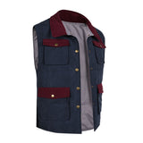Stranger Things Saison 5 Will Byers Gilet Bleu Cosplay Costume