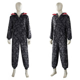 Stranger Things Saison 5(2025) Demogorgon Combinaison Grise Cosplay Costume