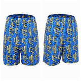 Stranger Things Saison 5(2025) Dustin Henderson Short Bleu Imprimé Cosplay Costume