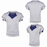 Stranger Things Saison 5(2025) Lucas Sinclair Haut Gris Cosplay Costume