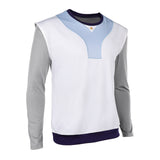 Stranger Things Saison 5(2025) Lucas Sinclair Sweat-shirt Gris et Blanc Cosplay Costume