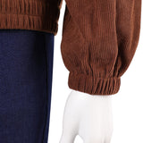 Stranger Things Saison 5(2025) Max Mayfield Tenue Brune et Bleue Cosplay Costume