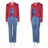 Stranger Things Saison 5(2025) Max Mayfield Tenue Rouge et Bleue Cosplay Costume