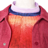 Stranger Things Saison 5(2025) Max Mayfield Tenue Rouge et Bleue Cosplay Costume