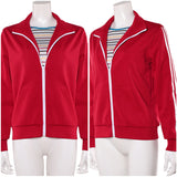 Stranger Things Saison 5(2025) Max Mayfield Veste Rouge Cosplay Costume