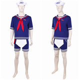 Stranger Things Saison 5(2025) Steve Harrington Tenu de Marin Bleue Cosplay Costume
