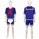 Stranger Things Saison 5(2025) Steve Harrington Tenu de Marin Bleue Cosplay Costume