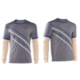 Stranger Things Saison 5(2025) Will Byers Haut Gris et Bleu Cosplay Costume