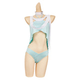 Street Fighter 6 AKI Tenue Verte Claire Cosplay Costume