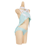 Street Fighter 6 AKI Tenue Verte Claire Cosplay Costume