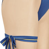 Street Fighter 6 Chun Li Maillot de Bain Bleu Une Pièce Cosplay Costume