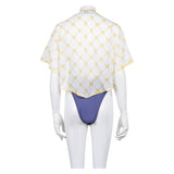 Street Fighter 6 Manon Maillot de Bain Une Pièce+Couvre-up Cosplay Costume