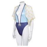 Street Fighter 6 Manon Maillot de Bain Une Pièce+Couvre-up Cosplay Costume