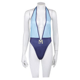 Street Fighter 6 Manon Maillot de Bain Une Pièce+Couvre-up Cosplay Costume