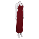 Super Mario Bros Pauline Robe Rouge Cosplay Costume