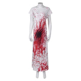 Terrifier 3(2024) Robe Tachée de Sang Cosplay Costume