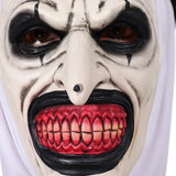 Terrifier 3(2024) Art The Clown Masque avec Lunettes Jaunes Cosplay Accessoire