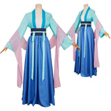 The Apothecary Diaries Saision 2(2025) Maomao Tenue Verte et Bleue Cosplay Costume