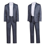 The Bride!(2026) Frankenstein Tenue Bleue Cosplay Costume