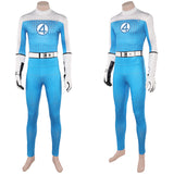 The Fantastic Four: First Steps(2025) Human Torch Combinaison Bleue Claire Cosplay Costume