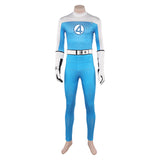 The Fantastic Four: First Steps(2025) Human Torch Combinaison Bleue Claire Cosplay Costume
