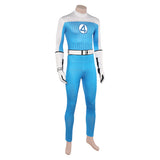 The Fantastic Four: First Steps(2025) Human Torch Combinaison Bleue Claire Cosplay Costume