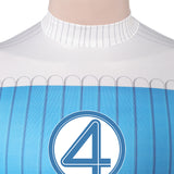 The Fantastic Four: First Steps(2025) Human Torch Combinaison Bleue Claire Cosplay Costume