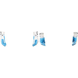 The Fantastic Four: First Steps(2025) Human Torch Gants Bleu et Blanche Cosplay Accessoire