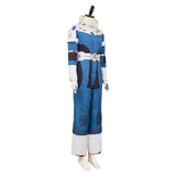 The Fantastic Four: First Steps(2025) Invisible Woman Combinaison Spatiale Bleu et Blanche Cosplay Costume