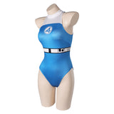 The Fantastic Four: First Steps(2025) Invisible Woman Sue Storm Maillot de Bain One Piece Cosplay Costume