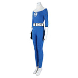 The Fantastic Four: First Steps(2025) Invisible Woman Susan Storm Combinaison Bleue Cosplay Costume