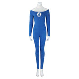 The Fantastic Four: First Steps(2025) Invisible Woman Susan Storm Combinaison Bleue Cosplay Costume