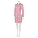 The Fantastic Four: First Steps(2025) Invisible Woman Tenue à Carreaux Rouge et Blanc Cosplay Costume