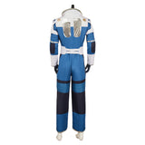 The Fantastic Four: First Steps(2025) Mr. Fantastic Combinaison Spatiale Bleue et Blanche Cosplay Costume