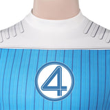 The Fantastic Four: First Steps(2025) The Thing Combinaison Bleue Claire Cosplay Costume