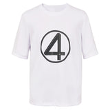 The Fantastic Four: First Steps(2025) The Thing T-shirt Blanc Cosplay Costume